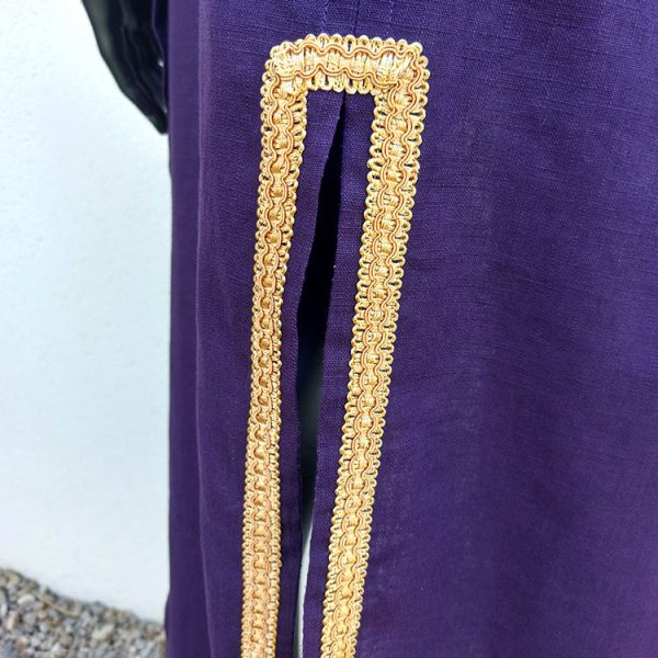 Caftan sans manches "Shaman" violet – Image 5