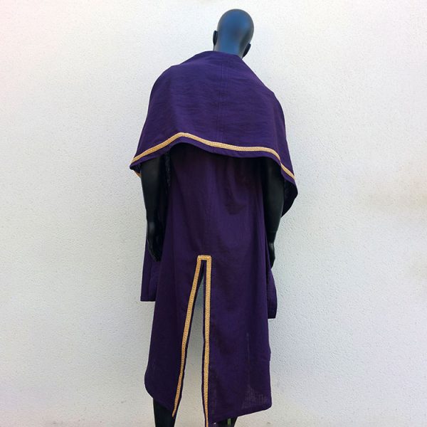 Caftan sans manches "Shaman" violet – Image 4